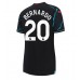 Tanie Strój piłkarski Manchester City Bernardo Silva #20 Koszulka Trzeciej dla damskie 2023-24 Krótkie Rękawy